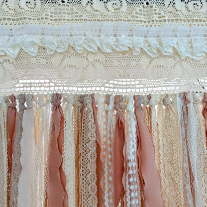 Shabby Chic Cottage Core Lace Curtain - UDreamHome