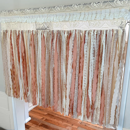 Shabby Chic Cottage Core Lace Curtain - UDreamHome