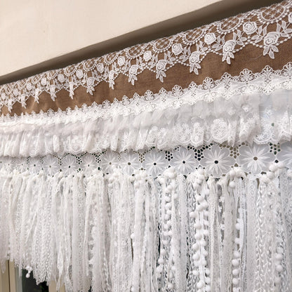 Shabby Chic French Country Lace Valance - UDreamHome