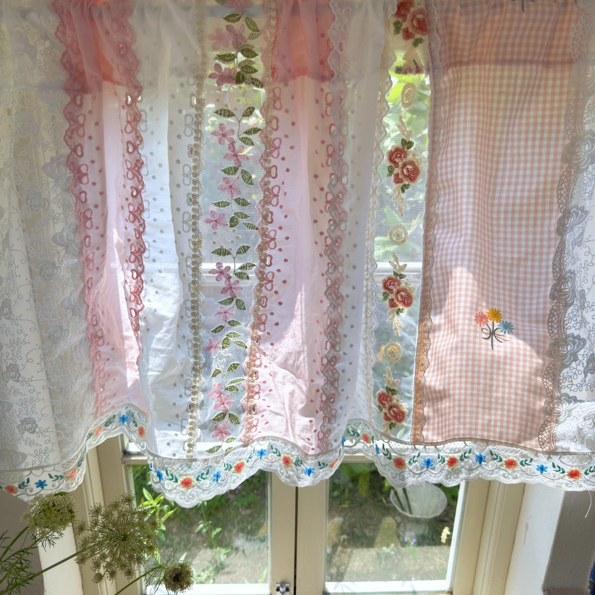 Shabby Chic Pink Blue Cottage Rustic Farmhouse Backdrop - UDreamHome