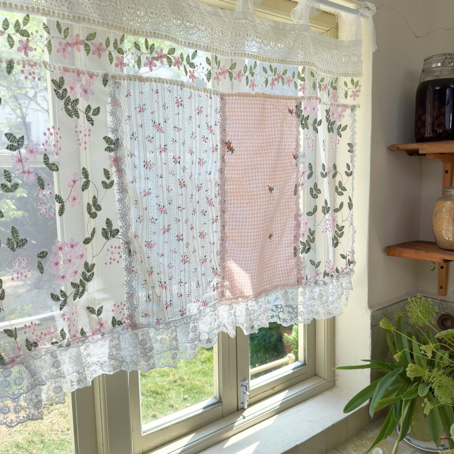 Shabby Chic Pink Cottage Rustic Farmhouse Backdrop - UDreamHome