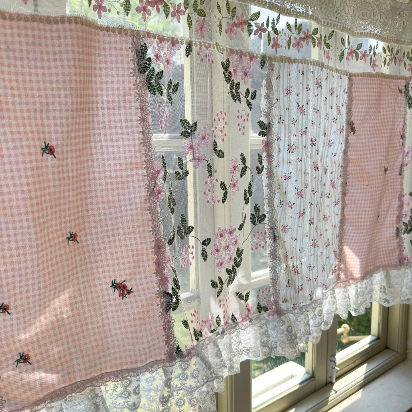 Shabby Chic Pink Cottage Rustic Farmhouse Backdrop - UDreamHome