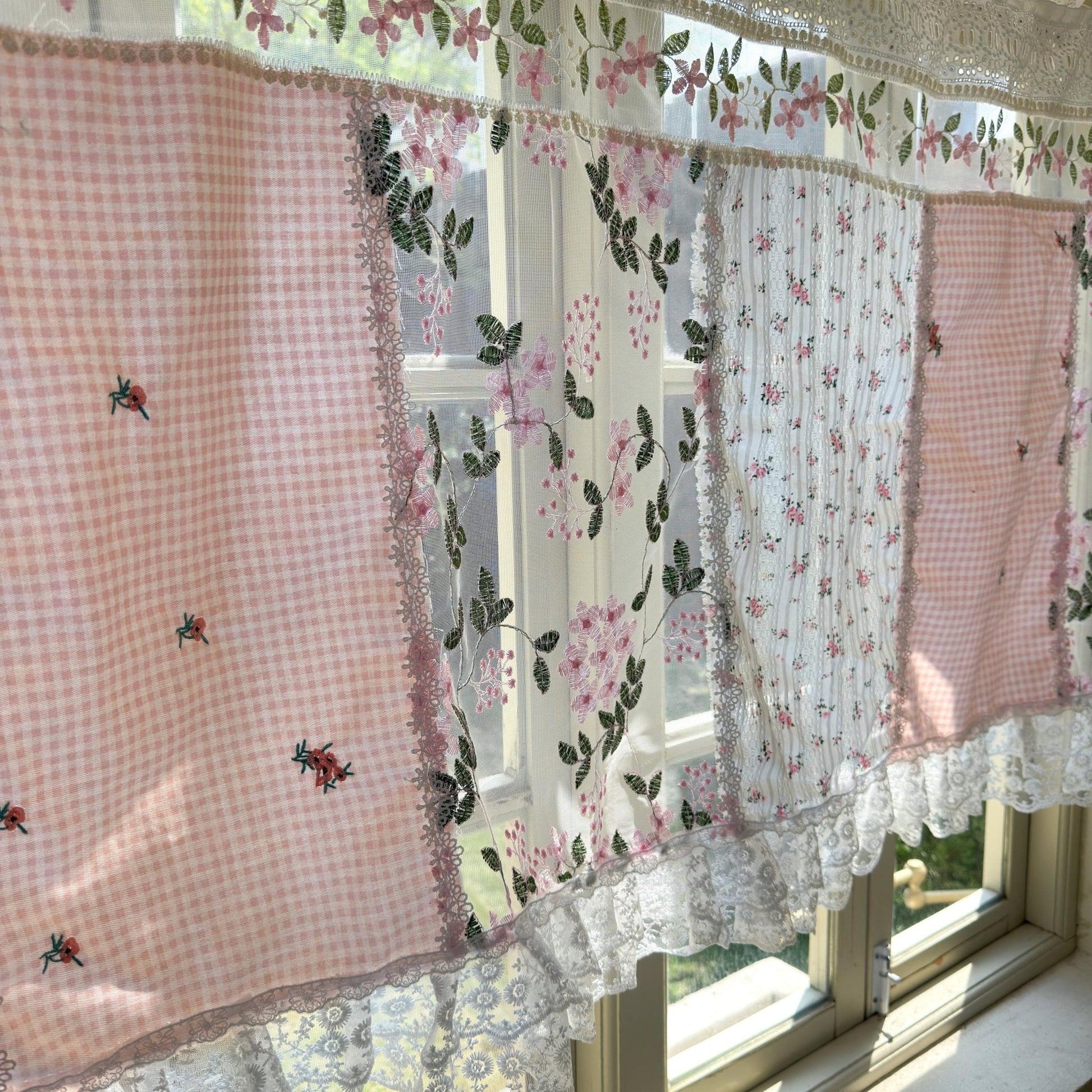 Shabby Chic Pink Cottage Rustic Farmhouse Backdrop - UDreamHome
