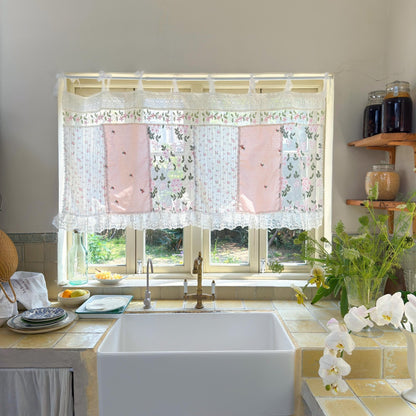 Shabby Chic Pink Cottage Rustic Farmhouse Backdrop - UDreamHome