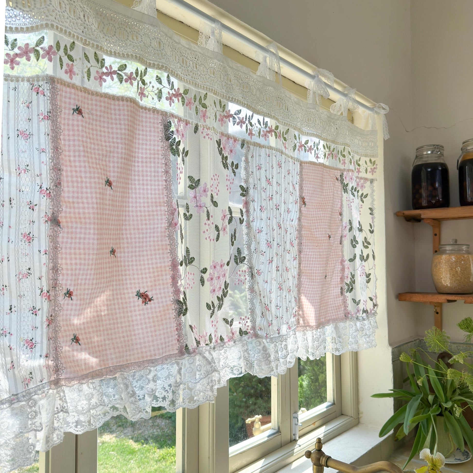 Shabby Chic Pink Cottage Rustic Farmhouse Backdrop - UDreamHome