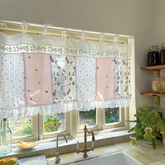 Shabby Chic Pink Cottage Rustic Farmhouse Backdrop - UDreamHome