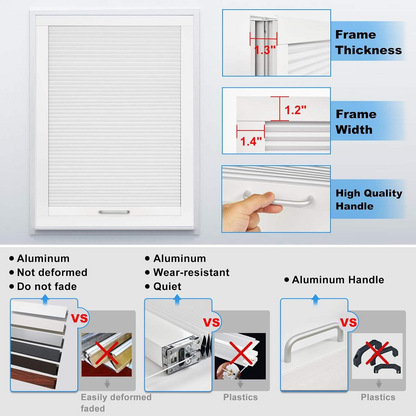 Custom Blackout Honeycomb Skylight Shades – Thermal Insulated Cellular Window Blinds