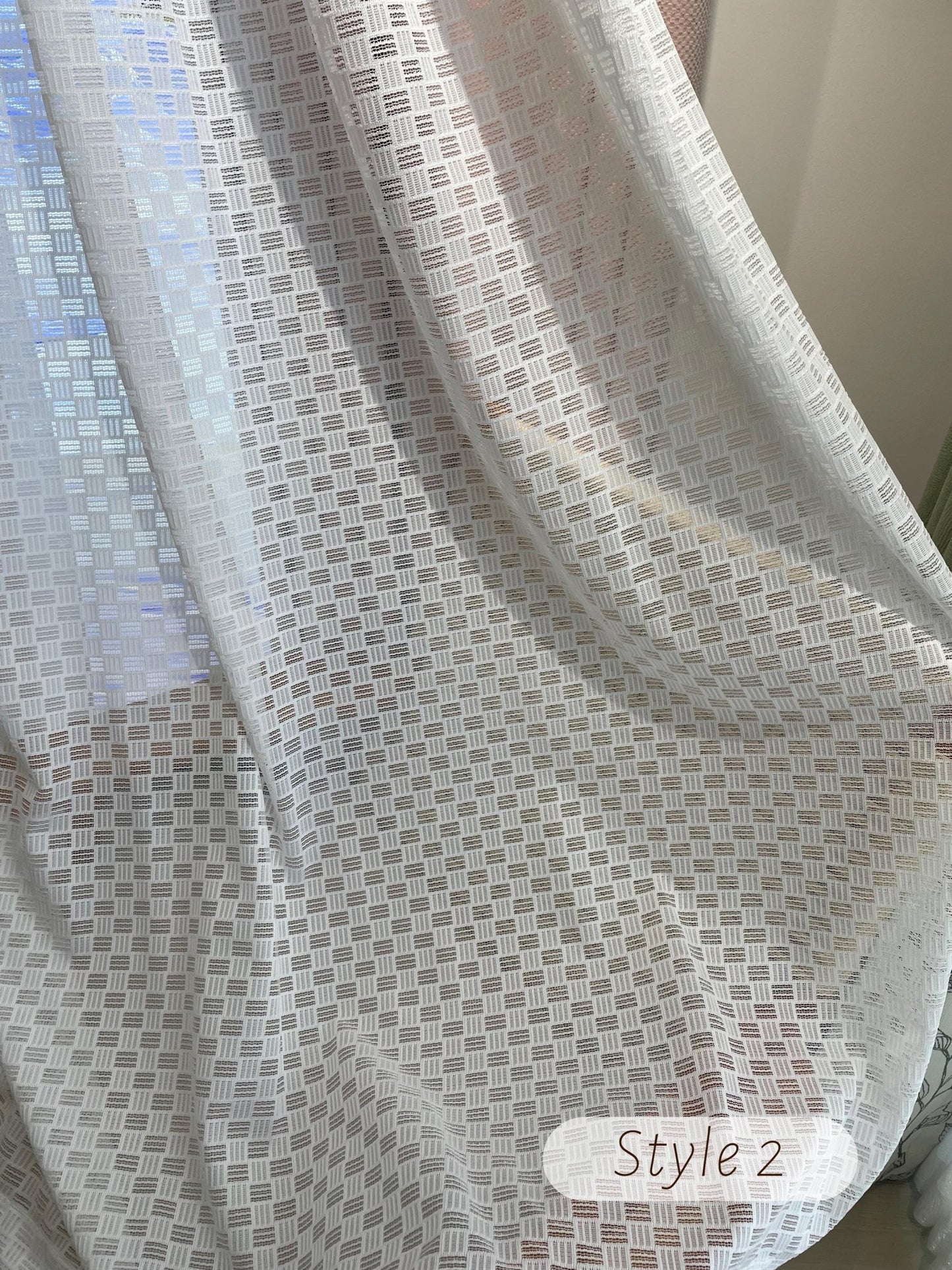 Vintage Crochet Half Curtain – Woven Lace - UDreamHome